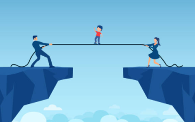 離婚, 争い, 子供