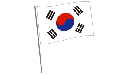 韓国, 船, 国旗