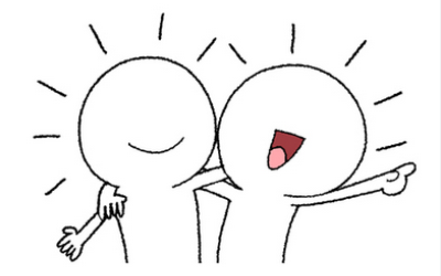 初対面, 仲良し