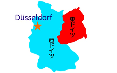 デュッセルドルフ, 西ドイツ