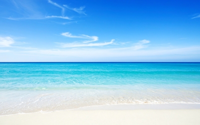 4等分, 海, ビーチ